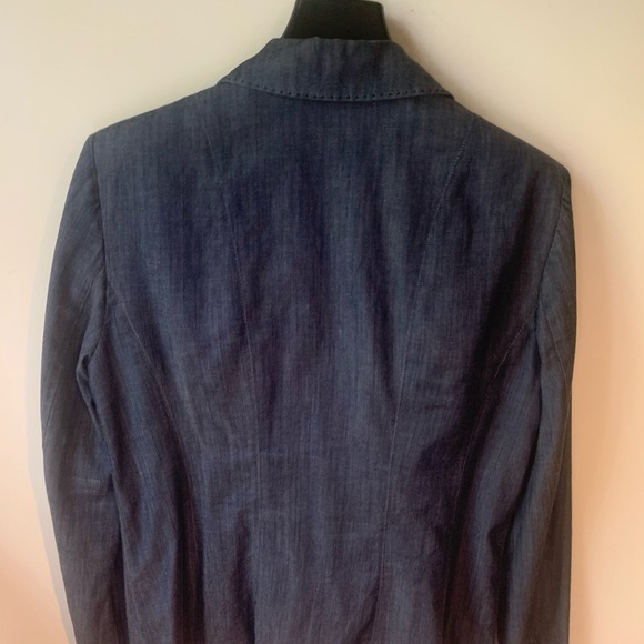 WHBM Denim Blazer - More Casual Than This Photo! - Picture 7 of 9